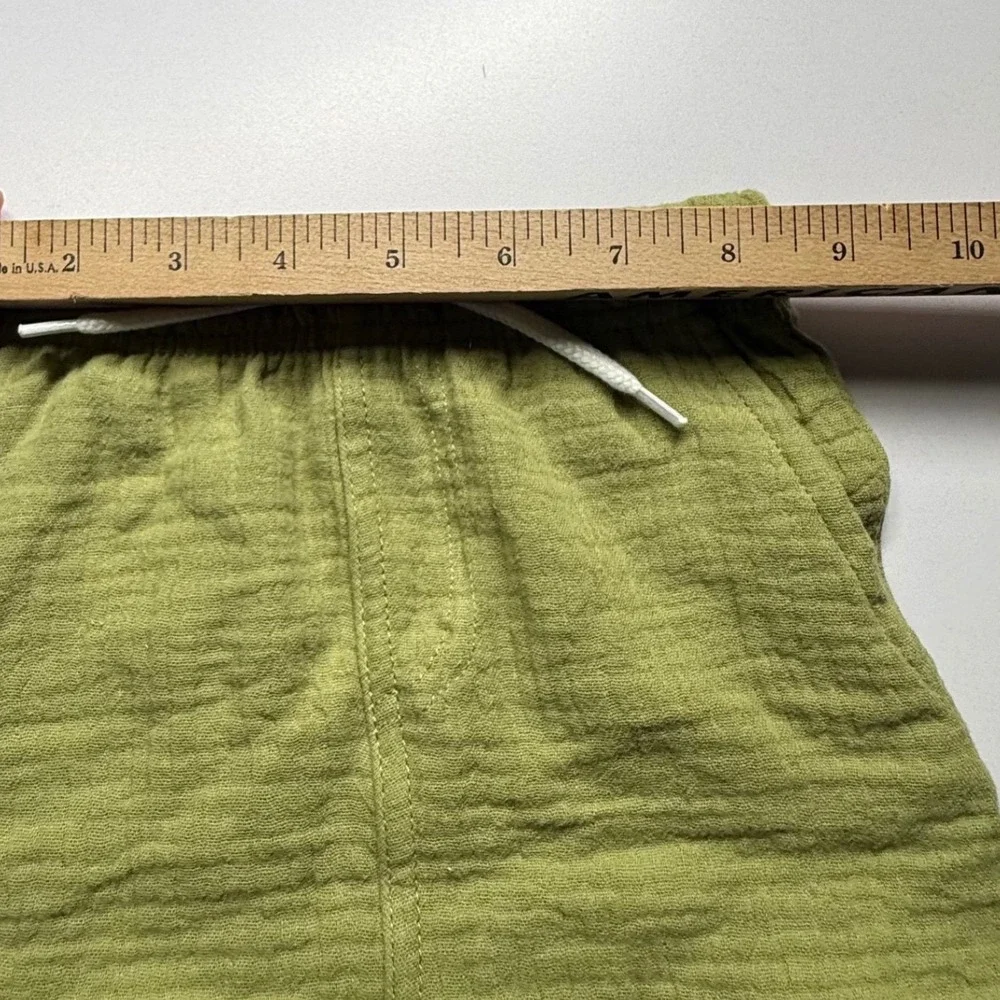 Rabbit‎ + Bear Organic Gauze Shirt Shorts Set Green 18M Baby Cotton Outfit